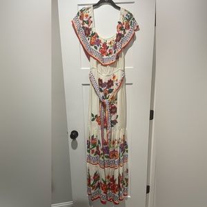 Flying Tomato Floral Maxi Dress Size Large